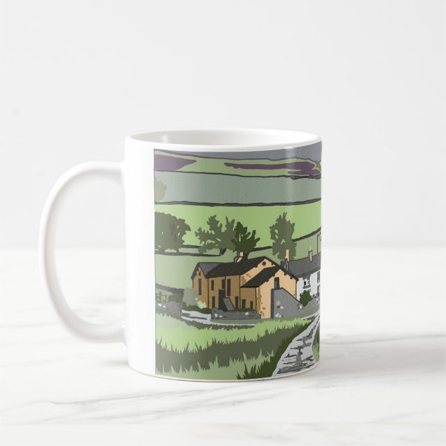 Cumbrian Farmhouse Tasse (Links)