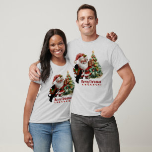 Cumming Scottie Dog Christmas Personalisiert T-Shi T-Shirt