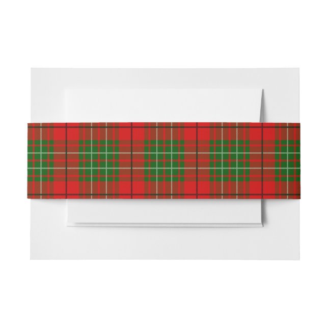 Cumming Scottish Tartan Bly Band (Vorderseite Beispiel)