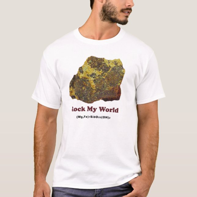 Cummingtonite Rock My World T-Shirt (Vorderseite)
