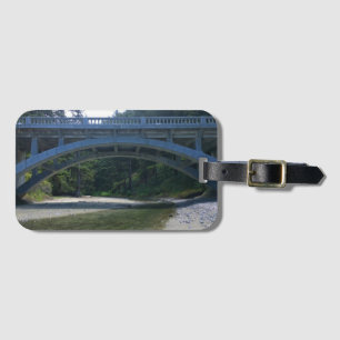 Cummins Creek im Neptune Staat Park, OR Gepäckanhänger