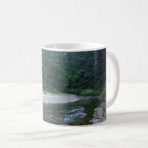 Cummins Creek im Neptune Staat Park, OR Kaffeetasse