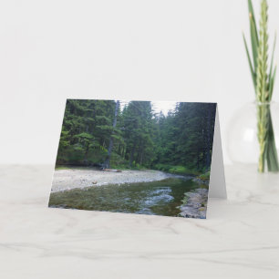 Cummins Creek im Neptune Staat Park, OR Karte