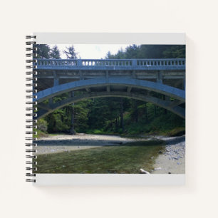 Cummins Creek im Neptune Staat Park, OR Notizbuch