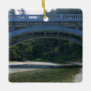 Cummins Creek im Neptune State Park, OR Keramikornament