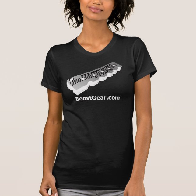 Cummins Shirt durch BoostGear.com (Vorderseite)