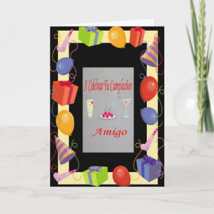 Cumpleaños Freund Karte