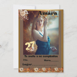 cumpleanos Invitation Einladung