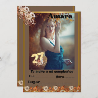 cumpleanos Invitation Einladung