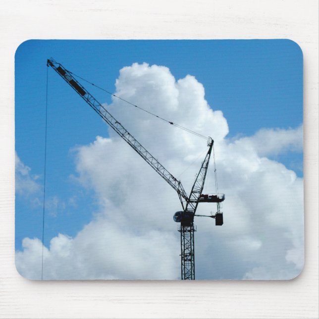Cumulonimbus Crane Mousepad (Vorne)