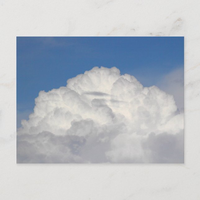 Cumulonimbus Postkarte (Vorderseite)