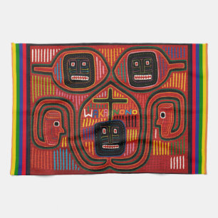 Cuna Tribal Design Küchentuch