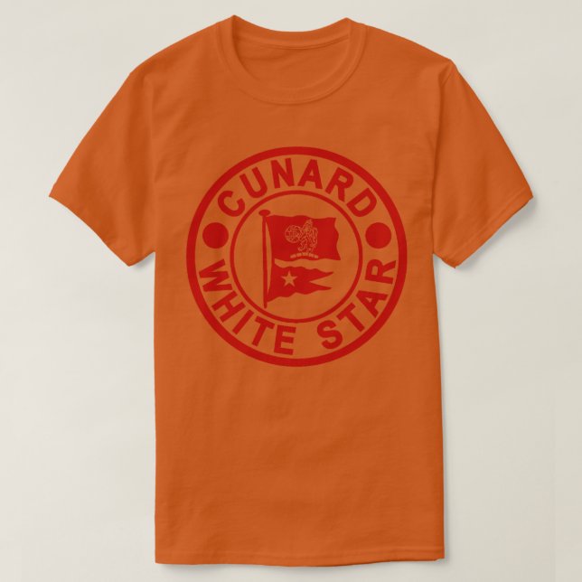 Cunard White Line T-Shirt (Design vorne)