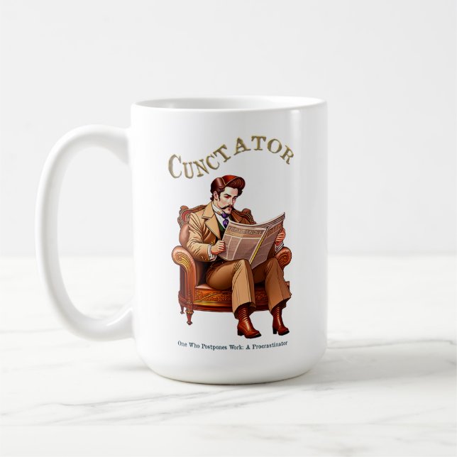 Cunctator - Zauberer Kaffeetasse (Links)