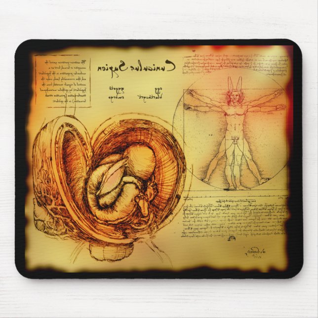CUNICULUS SAPIEN MOUSEPAD (Vorne)