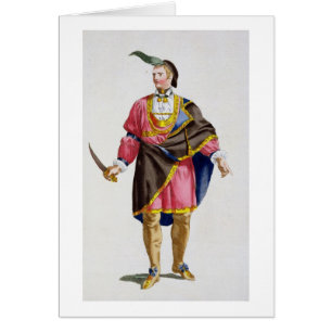 Cunne Shote, Leiter des Cherokees, 1780 (coloure
