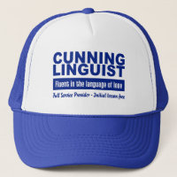 Cunning Linguist hat - Farbe wählen