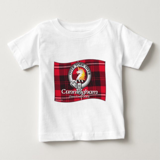 Cunningham Clan Baby T-shirt (Vorderseite)