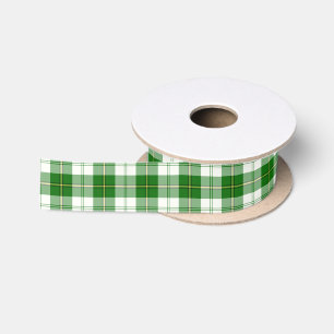 Cunningham Clan kleiden grüner Tartan-schottische Satinband