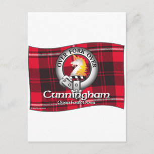 Cunningham Clan Postkarte