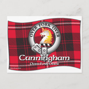 Cunningham Clan Postkarte