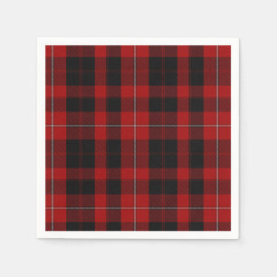 Cunningham Clan Tartan Kariert Paper Napkins Serviette