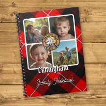Cunningham Familienfoto-Collage