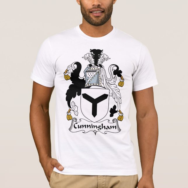 Cunningham Familienwappen T-Shirt (Vorderseite)