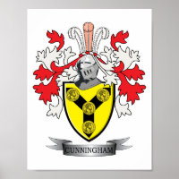 Cunningham-Familienwappen-Wappen