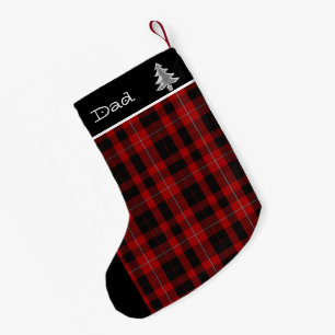 Cunningham Karierte Weihnachtsfeiertage Strumpf Kleiner Weihnachtsstrumpf