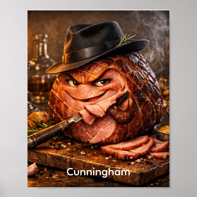 Cunningham-Plakat Poster (Vorne)