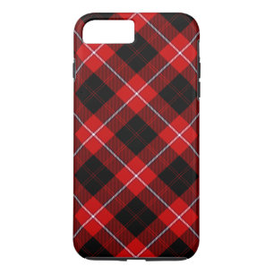Cunningham Tartan Red Black Kariert Case-Mate iPhone Hülle