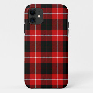 Cunningham Tartan Red Black Kariert Case-Mate iPhone Hülle