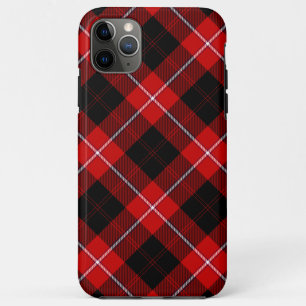 Cunningham Tartan Red Black Kariert Case-Mate iPhone Hülle