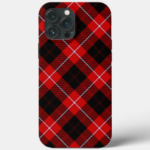 Cunningham Tartan Red Black Kariert Case-Mate iPhone Hülle
