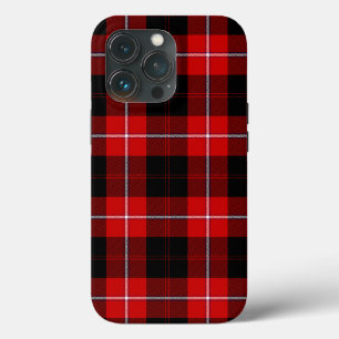 Cunningham Tartan Rot Schwarz Kariert Case-Mate iPhone Hülle