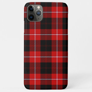 Cunningham Tartan Rot Schwarz Karo Case-Mate iPhone Hülle