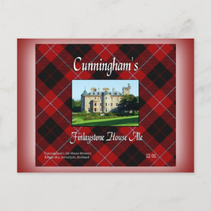 Cunninghams Finlaystone House Ale Postkarte