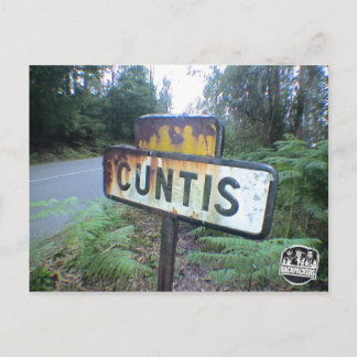 Cuntis, Spanien - Postcard Postkarte