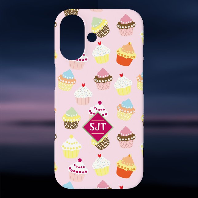 Cup Cakes Bäckerei Thema Design. Case-Mate iPhone Hülle (Von Creator hochgeladen)