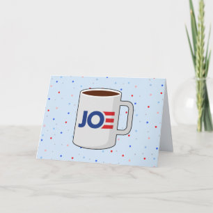 CUP DER JOE COFFEE-TASSE DANKESKARTE