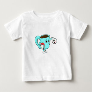 Cup mit Kaffee.PNG Baby T-shirt