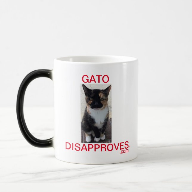 Cup, Morphing, Gato Missbilligung Verwandlungstasse (Links)