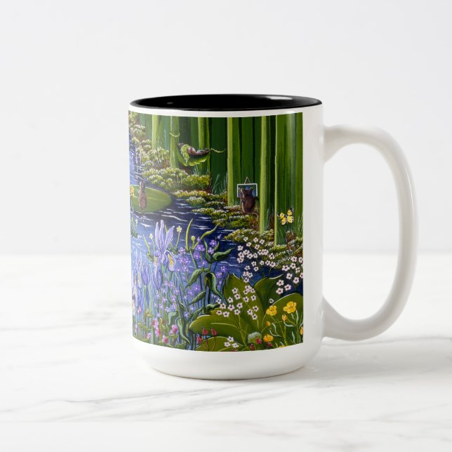 Cup "Mousepad" Zweifarbige Tasse (Rechts)