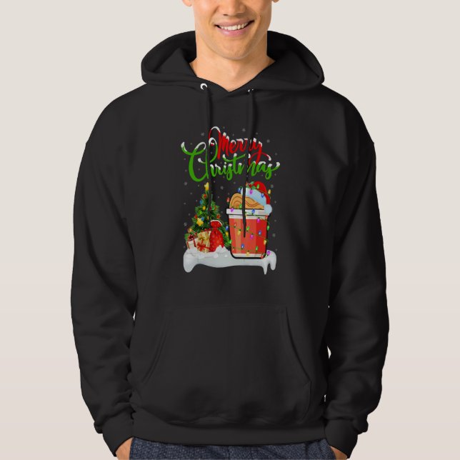 Cup Noodles Food   Xmas Decoration Cup Noodles Chr Hoodie (Vorderseite)