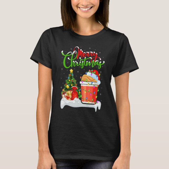 Cup Noodles Food   Xmas Decoration Cup Noodles Chr T-Shirt (Vorderseite)
