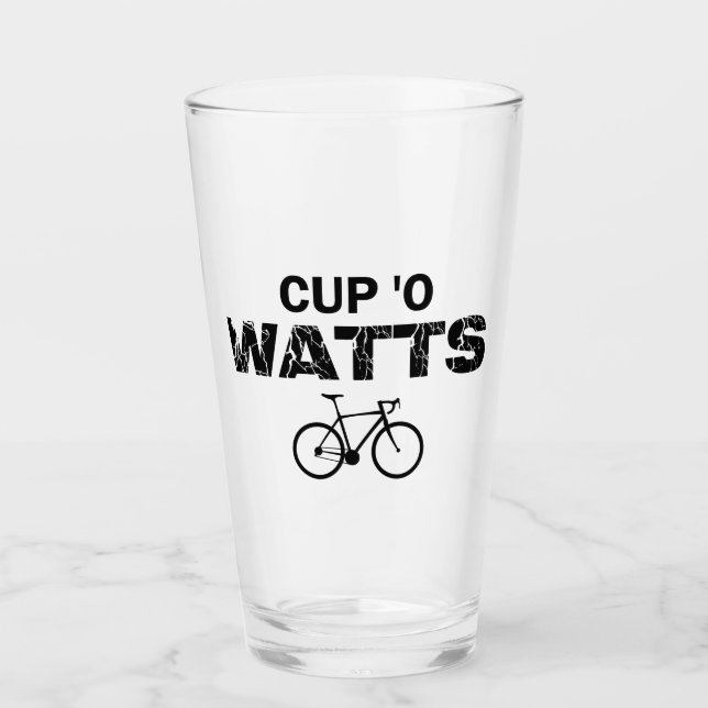 Cup 'O Watt Glas (Vorderseite)