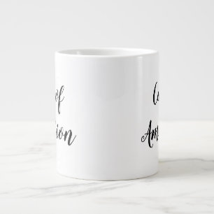 Cup of Ambition (beidseitig) Jumbo-Tasse