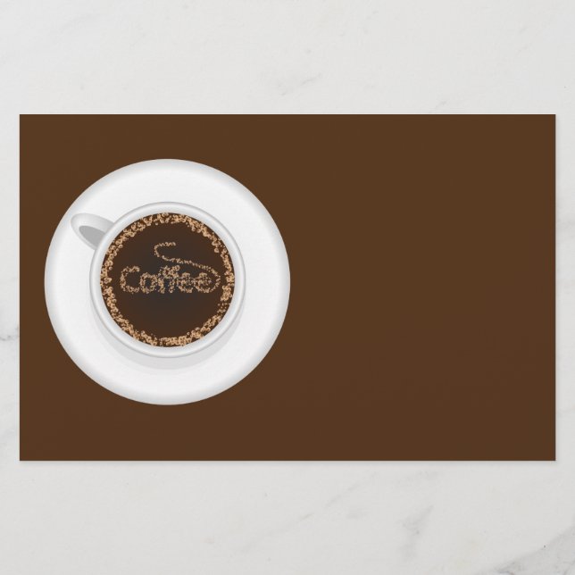 Cup of coffee flyer (Hinten)