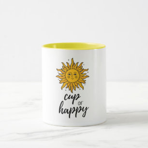 Cup of Happy Sunshine Modern Tasse
